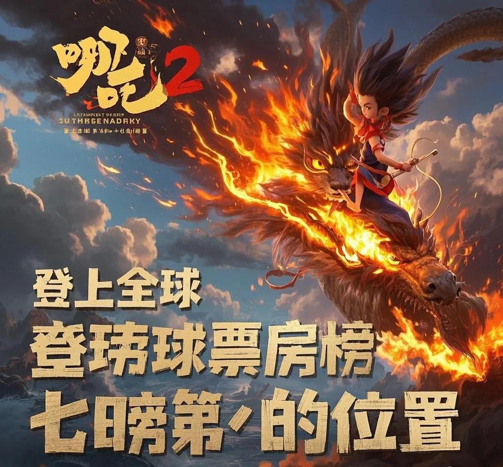《哪吒2》沖全球票房第7