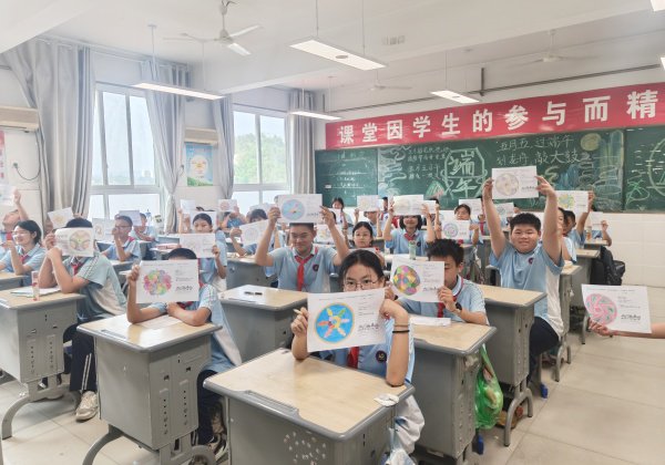 東風40學校七年級“心隨曼陀羅,圖動數學夢”助力課題實踐