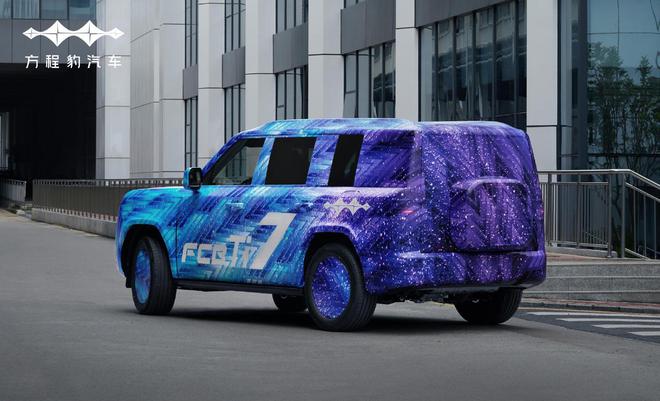 比亞迪方程豹鈦 7 官方偽裝圖公布,又一款方盒子造型 SUV